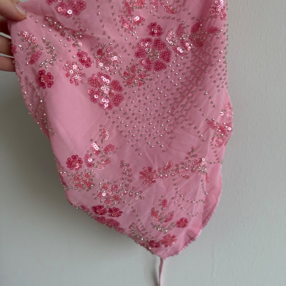 Bundle of 3 Beachy Y2K Style Beaded Tops Size XS and Small - Picture 13 of 14